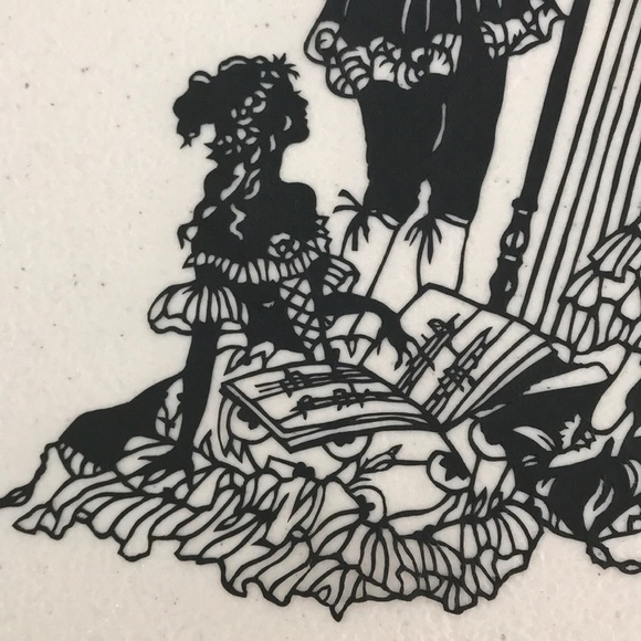 💖 Handmade PaperCut Silhouette Scherenschn… - Picture 5 of 7